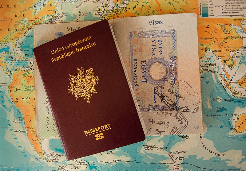 Visa trong Passport