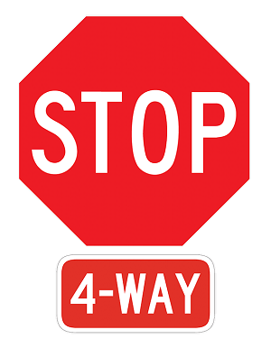 Stop 4 way